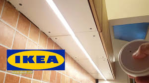 Led undercabinet lighting is becoming increasingly popular with both homeowners and interior designers. Ikea Kitchen Lighting Omlopp How To Install Countertop Led Light Ikea Keukenblad