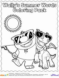 Signup to get the inside scoop from our monthly newsletters. Wallykazan Coloring Pages