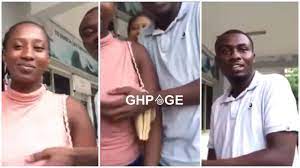 University student gives her boobs to male coursemate to fondle on campus -  GhPage