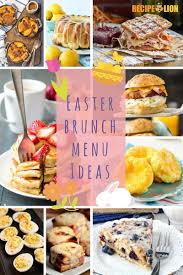 For larger crowds (or those who like to plan), cheesy egg strata, a big batch of cinnamon rolls, or classic deviled eggs are all great options. 19 Easter Brunch Menu Ideas Recipelion Com