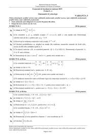 Numărul contestațiilor depuse este mai mic comparativ cu anii precedenți. Calendar Sesiunea August Septembrie Bac 2019 Jitaruionelblog Pregatire Bac Si Evaluarea Nationala 2021 La Matematica Si Alte Materii Materiale Lectii Formule Exercitii Rezolvate Matematica Gimnaziu Si Liceu Teste De Antrenament Edu Ro