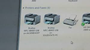 Cameras, webcams & scanners name: Grandpa S Computer Guide How To Connect To Networked Printer Brother Mfc 8840d Usb Youtube