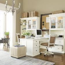 Home Office Furniture I Love The White It S Light And Bright Which Makes Working More Efficient Home Office Furniture Home Office Design Home Office Decor