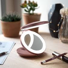 Led Taschenspiegel Schminkspiegel Kosmetik Taschenspiegel