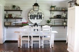 You'll have ample storage space inside this sideboard, and the double sliding doors make it easy to access. The Farmer S Nest Dining Room Shelves Dining Room Wall Decor Dining Room Makeover