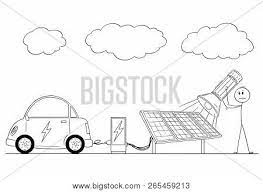Best to install a capacitor and raizin voltage stabilizer. Cartoon Stick Drawing Vector Photo Free Trial Bigstock
