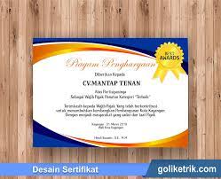 Check spelling or type a new query. Download Template Piagam Penghargaan Free Docx Word Dan Cdr Coreldraw Best Awards 3 Goliketrik
