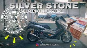 Modifikasi yang satu ini mungkin bukan termasuk aksesori, tapi cukup direkomendasikan untuk carmudian yang ingin mengubah tampilan motornya secara drastis. Nmax Modif Silver Stone Blackmaxteambali Maxest Youtube