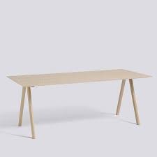 Doors, floors or ceilings, external walls as well as roof and concrete formwork, cabinets, chairs, tables and many other things. The Copenhague Cph10 Dining Table Made In Solid Wood And Plywood Hay Cph10 Clear Lacquered Structure 160 X 80 X 74 Cm L X D X H 24 Mm Plywood Table