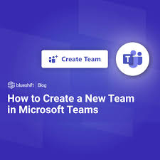 Run the following command to create a new team. How To Create A New Team In Microsoft Teams Blueshift Innovations