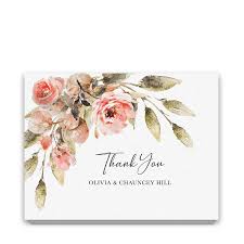 And last, but not least, aren't these fabric heart cards from the purl bee lovely? Coral Wedding Thank You Cards Watercolor Florals With Terracotta Accent