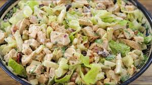 Prepare through step 3 and refrigerate for up to 2 days. Healthy Chicken Salad Recipe Youtube