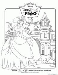 Color these frog coloring pages on your lily pad. The Princess And The Frog Free Printable Coloring Pages For Kids