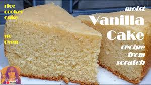 Di wadah yang lain haluskan keju. Easy Rice Cooker Cake Recipes Moist Vanilla Cake Recipe From Scratch No Oven Cake Recipes Youtube