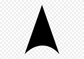 Download Classic Arrows Direction North Icon Style Simple North Arrow No Background Free Transparent Png Clipart Images Download