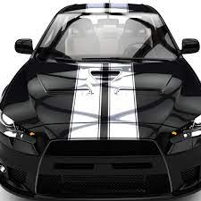 Bei uns bekommen sie nicht nur einzelne streifen sondern das am foto abgebildete. Autoaufkleber Viperstreifen 5 Meter Rennstreifen Racing Design