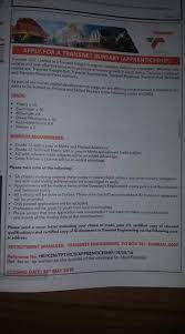 Irrelevant to in this case here it's written matriculants grade 12 and 2 to n 5 years so if you have my. Transnet Bursary Apprenticeship Programme 2019
