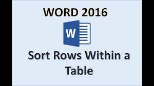 Select the bulletin, click home and select font color in basic text to change the bullet color. Word 2016 Sorting Table Rows Columns How To Sort Tables Row Column In Ascending Order In Ms Youtube