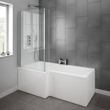 The more floor you see, the bigger the space will feel, the designer points out. 21 Simple Small Bathroom Ideas Victorian Plumbing