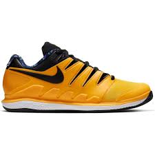 Chaussures De Tennis Homme Nike Air Zoom Vapor X Clay Aa8021 700 Orange Noir Set Match