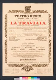 La Traviata Di Brockaus Al Teatro Regio Di Parma Stagione 1996 97 Casa Della Musica Arch St Teatro Regio Parma Verdimuseum