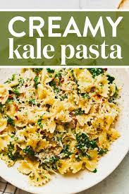 Creamy Kale Pasta Pinch Of Yum Recipe In 2021 Kale Pasta Pasta Dishes Whole Food Recipes