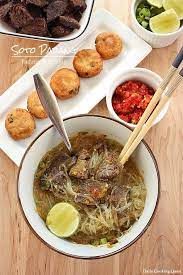 Soto Padang Padang Beef Soup Recipe Beef Soup Indonesian Food Beef