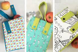 Lunch Bag Isotherme A Faire Soi Meme Tuto Video Lunch Bag Isotherme Tuto Couture Lunch Bag Idee Cadeau Maitresse