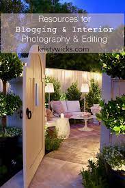 Resources For Blogging And Interior Photography Editing Tools Kristywicks Com Small Patio Garden Backyard Decor Backyard