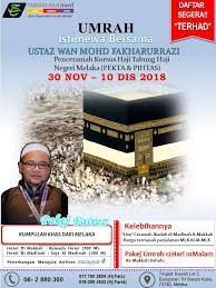 Azmi asra 5.570 views2 years ago. Umrah Bersama Ustaz Wan Mohd Tabung Haji Travel Facebook