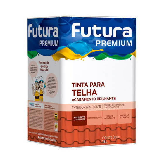 Tinta Telha Cerâmica 18 L Futura Futura Tintas