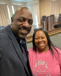 What a blessing it was to be with Administrative Assistant Daryl Harris,  First Lady Sandra Smith Harris, President Ender Hope Austin III, Lenita  Austin and my Bethesda family! Powerful service! Thank you