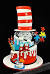 Cat In The Hat Party Invitations