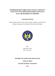 Check spelling or type a new query. Pengembangan Media Pembelajaran Interaktif Komunikatif Dan Inovatif Untuk Pembelajaran Gerbang Dasar Digital Kelas X Smk Muhammadiyah
