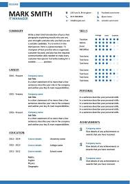Resume example for team leaders. Dayjob It Manager Resume Template 02ee45ba Resumesample Resumefor Graphic Design Resume Project Manager Resume Cv Template Free