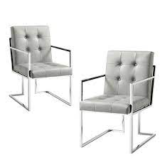 Bellamy Tufted Arm Chair Leather Dining Chairs Upholstered Dining Chairs Steel Dining Chairs
