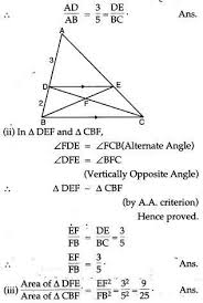 Icse Solutions For Class 10 Mathematics Similarity A Plus Topper Mathsmodelsforclass10ontriangles Mathematics Math Formulas Solutions