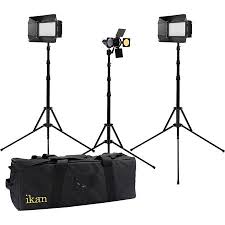 Ikan Mylo Macro Bi Color 3 Point Led Light Kit Mb 2q1z Adorama