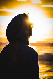 People Man Silhouette Hoodie Jacket Sunset Beach Ocean Sea Travel Adventure Anyrgb Download now and check more free. people man silhouette hoodie jacket