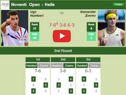Ugo humbert tennis pick and prediction. Ugo Humbert Downs Zverev In The 2nd Round Highlights Halle Results Tennis Tonic News Predictions H2h Live Scores Stats