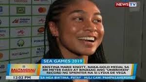 BT: Kristina Marie Knott, naka-glod medal sa 200 meter dash at...