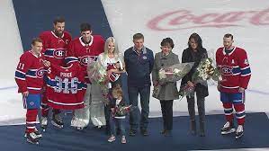 She is a celebrity's wife. Price Honored For Milestone Nhl Com