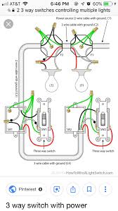 How to install two or more switches to operate a single light. Wiring An Added Recessed Light Circuit With 1 Dimmer And One Switch Page 2 Diy Home Improvement Forum