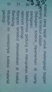 Efisiensi dan pola kegiatan yang berasaskan manfaat merupakan prasyarat. Kalimat Tanya Yang Tepat Untuk Melengkapi Bagian Rumpang Tersebut Adalah Brainly Co Id