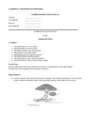 9 hubungan jamur dengan organisme lain simbiosis jamur jamur & alga (lichenes) jamur & akar tumbuhan tingkat tinggi (mikoriza). Lks Jamur Jawaban Nomer 8 Revisi Lampiran 1 Pertemuan Pertama Lembar Kerja Siswa Lks 1 Nama No Absen Kelas Kelompok Lembar Kegiatan Siswa Lks Course Hero