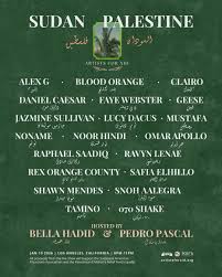 Artists for Aid, Los Angeles, January 10th. Head to Artistsforaid.org now to sign up for news on the pre-sale, we will be on sale next week. A gratitude unfeigned for all these