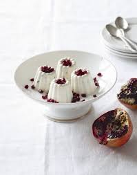 Panna Cotta Grenade Fleur D Oranger Recipe Desserts Food Sweet Tooth
