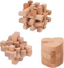 Drag and drop the wooden blocks to complete a vertical or horizontal line. Buy Sharp Brain Zone 3d Wooden Puzzle Games Pack Of 3 Puzzles For Kids And Educational Toys For Ages 6 And Older Wooden Puzzle Heart Cube Skill Builder Interlocking Game