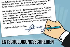 Eine abmahnung ist in aller regel die voraussetzung für eine verhaltensbedingte kündigung. Entschuldigungsschreiben Den Richtigen Ton Treffen