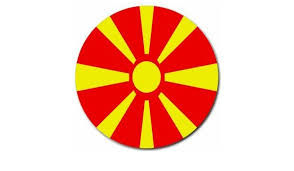 The proportion of the north macedonian flag is 1:2. Amazon Com North Macedonia Flag Round Mouse Pad Office Products
